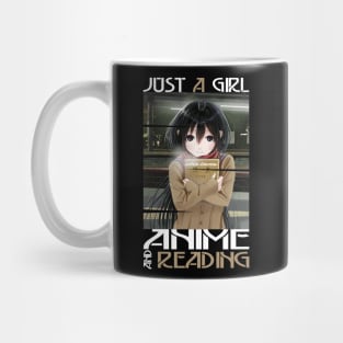 Just A Girl Who Loves Anime Ramen And Reading Japan Anime Mug
